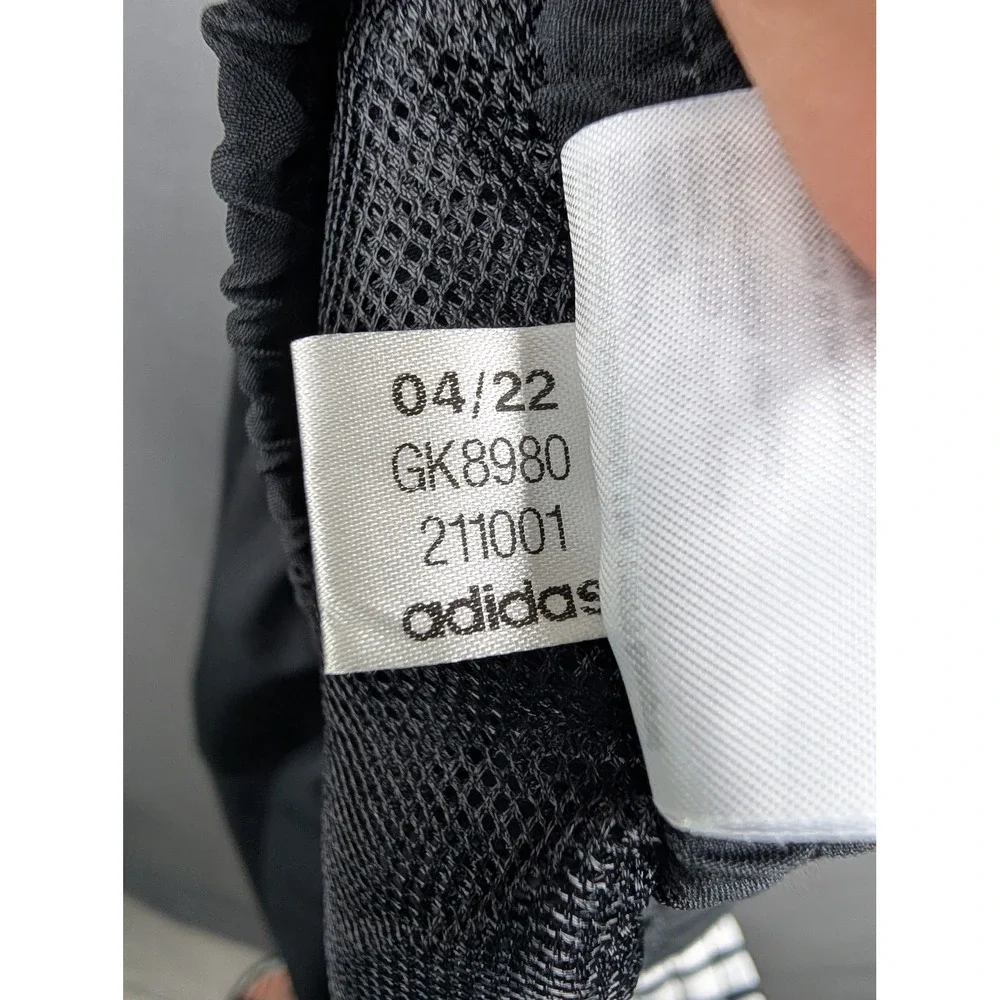 Adidas Mens Primegreen 3-Stripe Woven Track Pants Black  Size M‎